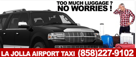 SUV Airport Transportation from La Jolla to San Diego Airport